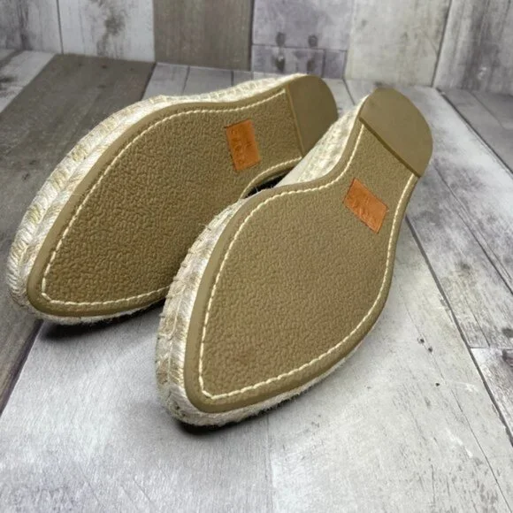 NWOT Frye Cement Lee Line Suede Espadrilles